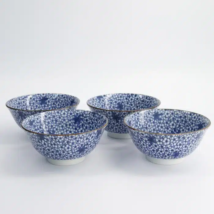 Tokyo Design Studio - Haru Aki - Mixed Bowls - 4pcs Gift Set - 15x7cm - 500ml - Image 3