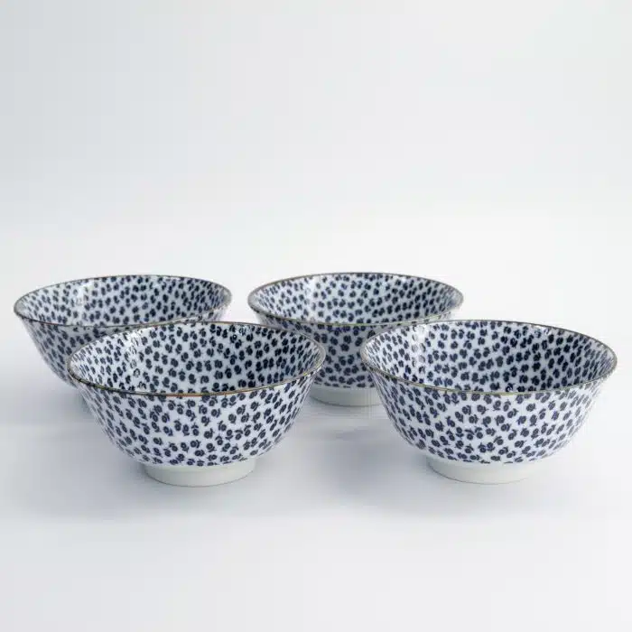 Tokyo Design Studio - Kobana - Bowl Set - 4 Pieces - 15x7cm - 500ml - Image 3