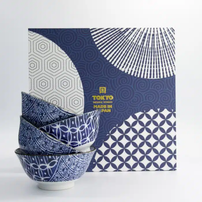 Tokyo Design Studio - Sho Zui - Bowl Set - 4 Pieces - 15x7cm - 500ml - Image 4