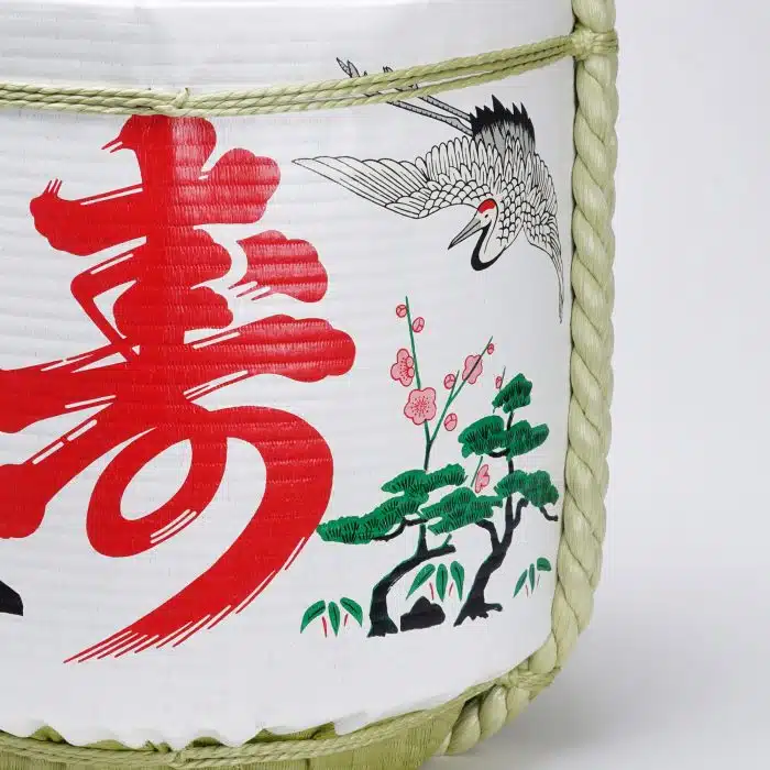 TARU - Kotobuki - Ceremony Barrel with Lid - 58x58cm - 72L - Image 3