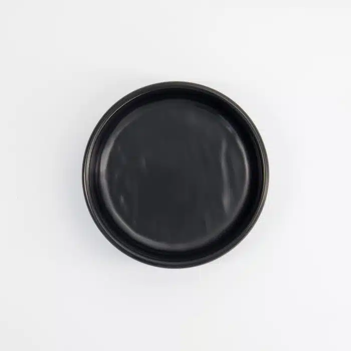 Tokyo Design Studio - Iwate Black - Round Melamine Plate - 12.7x12.7x4 cm - Image 2