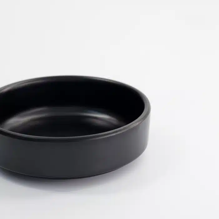 Tokyo Design Studio - Iwate Black - Round Melamine Plate - 12.7x12.7x4 cm - Image 4