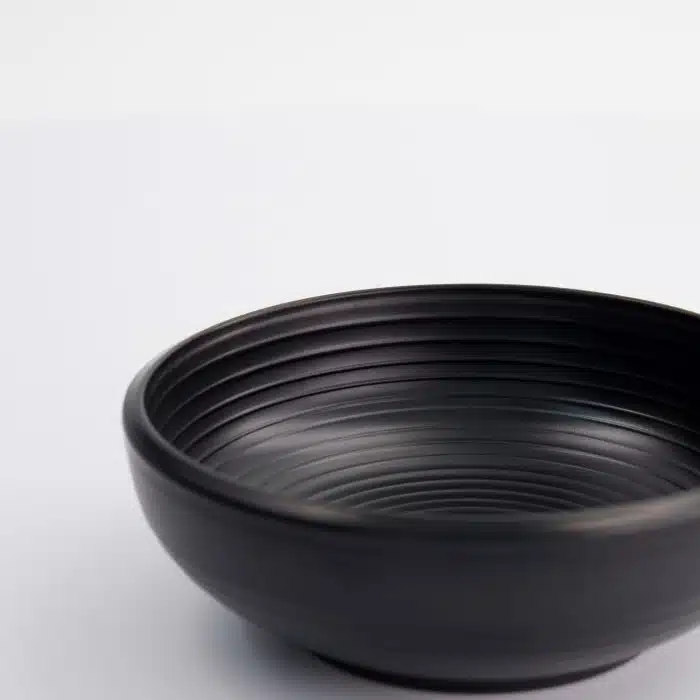 Tokyo Design Studio - Iwate - Bowl - Black - 16.4x5.8cm - 700ml - Image 4