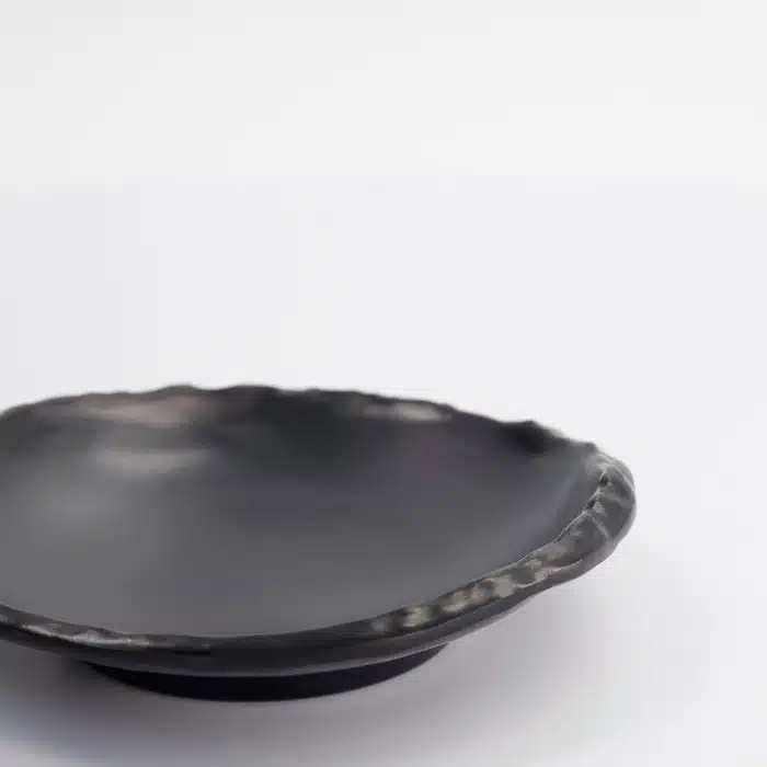 Tokyo Design Studio - Iwate Black - Plate - 18.5x18.3x4.5 cm - Image 4