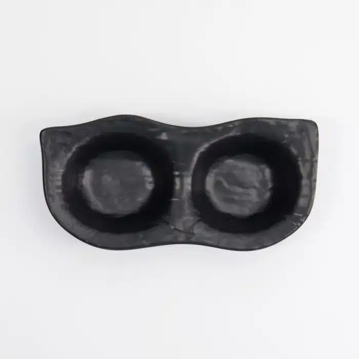 Tokyo Design Studio - Iwate Black - Sauce Dish - 2pcs - 19.2x9.4x3.6cm - 110ml - Image 2