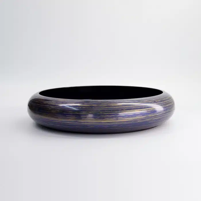 Tokyo Design Studio - Sushi Oke - Brush - No.11 - Purple/Gold - Outer 37x6.9 cm Inner 31.3x5 cm - Image 3