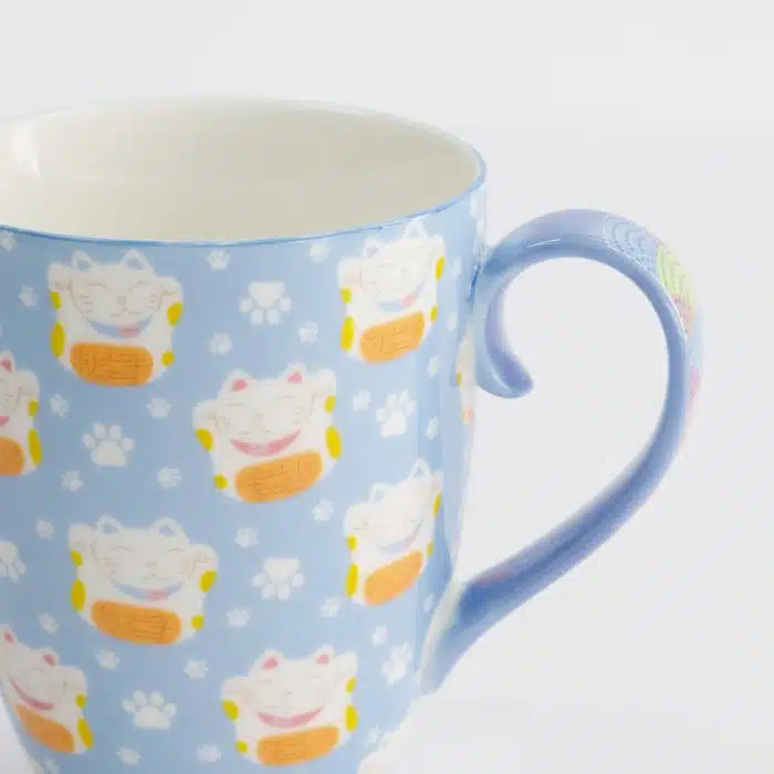 Tokyo Design Studio - Kawaii - Mug With Giftbox - Blue - 8.5x10.2cm - 380ml - Image 3