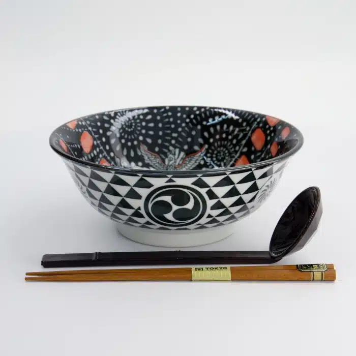 Tokyo Design Studio - Asakusa - 3-Piece Ramen Gift Set - 20.5x8cm - 1250ml - Matsuri - Image 4