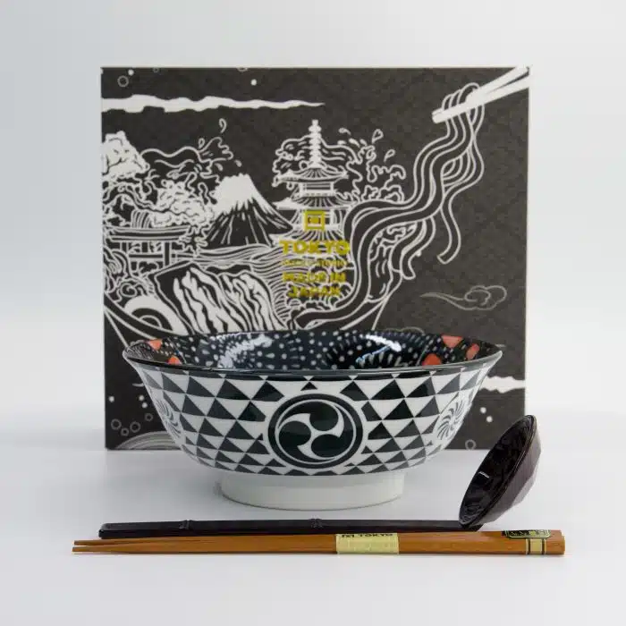 Tokyo Design Studio - Asakusa - 3-Piece Ramen Gift Set - 20.5x8cm - 1250ml - Matsuri - Image 5