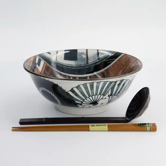 Tokyo Design Studio - Asakusa - 3-piece Ramen Set - 20.5x8cm - 1250ml - Geisha - Image 4