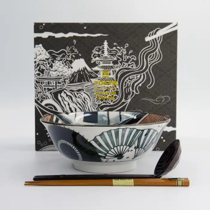 Tokyo Design Studio - Asakusa - 3-piece Ramen Set - 20.5x8cm - 1250ml - Geisha - Image 5