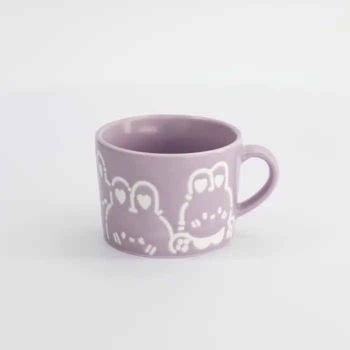 Tokyo Design Studio - Kawaii - Konijn - Mok - Paars - 8x6cm