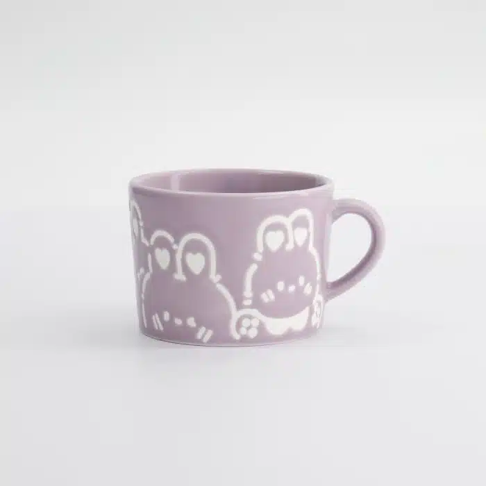 Tokyo Design Studio - Kawaii - Rabbit - Mug - Purple - 8x6cm - Image 4