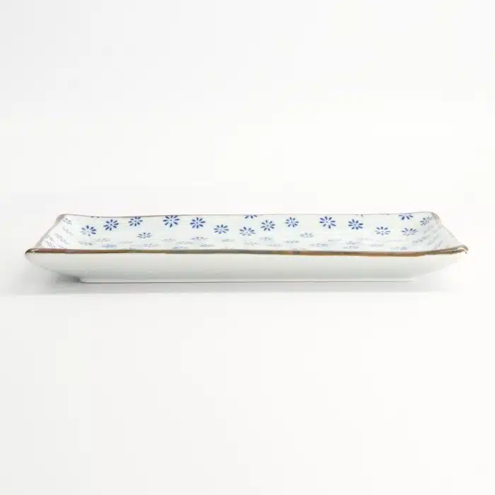 Japan Flower Mizu Plate - 21x13.5cm - Image 3