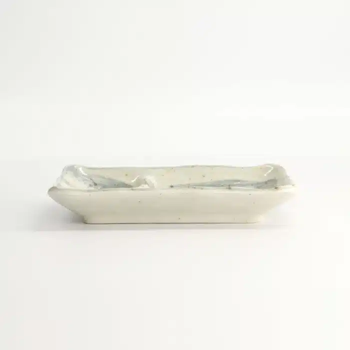 Tokyo Design Studio - Divided Plate - 17x11x2.5cm - Light Blue/White - Image 4