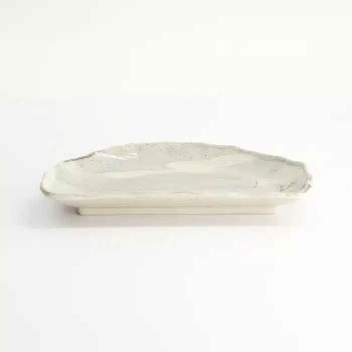 Tokyo Design Studio - Half Moon Bord - 21x13x3.5cm - Lichtblauw/Wit