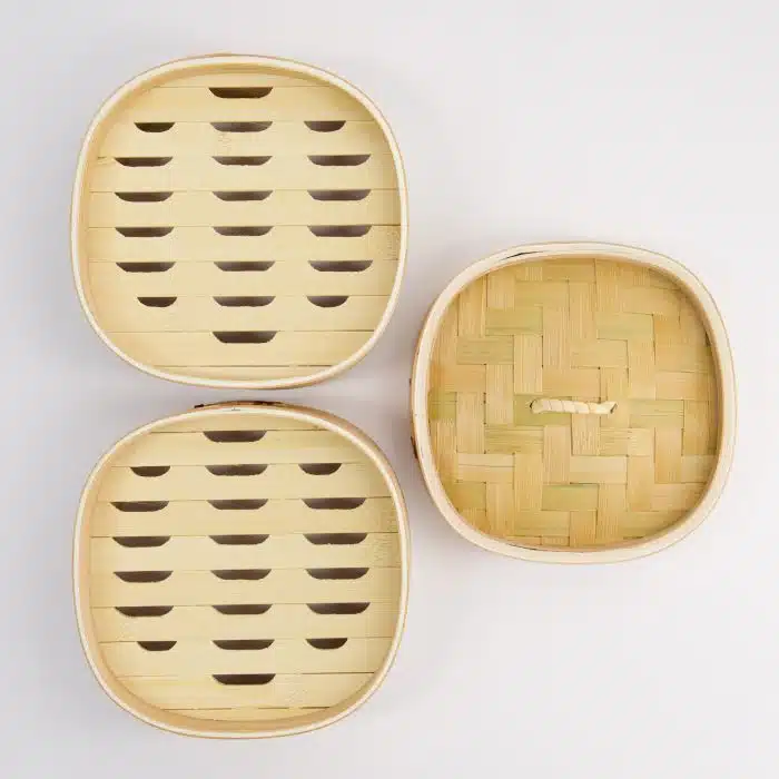 Kitchen TDK Steamer Square - 15x15cm - Bamboo - Image 4