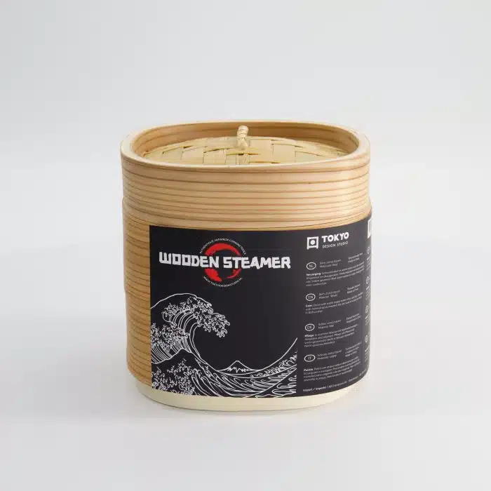 Kitchen TDK Steamer Square - 15x15cm - Bamboo