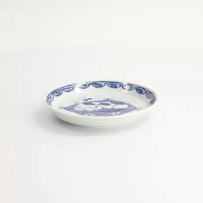 Neko Maruke Cat Plate - 14.3x2.1cm - Image 5