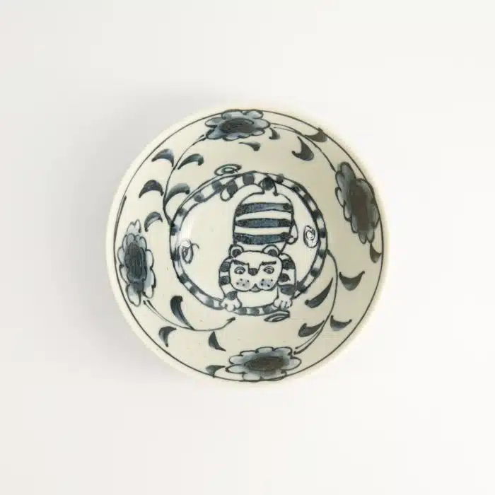 Neko Maruke Cat Bowl - 13.5x5cm - 370ml