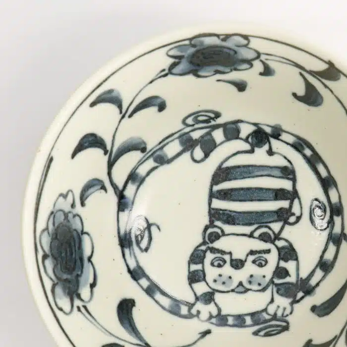 Neko Maruke Cat Bowl - 13.5x5cm - 370ml - Image 2