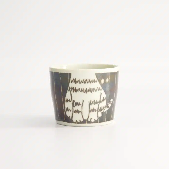 Neko Maruke Cat Mug - 8x7cm - 230ml - Image 5