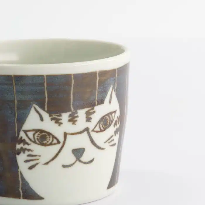 Neko Maruke Cat Mug - 8x7cm - 230ml - Image 2