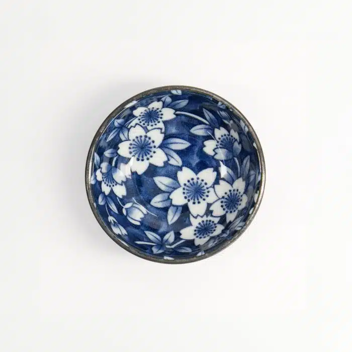 Tokyo Design Studio - Blue - Sakura Dish - 9x3.5cm - Image 5