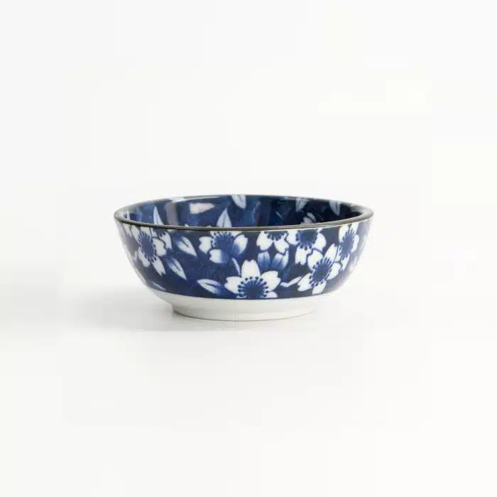 Tokyo Design Studio - Blue - Sakura Dish - 9x3.5cm - Image 4