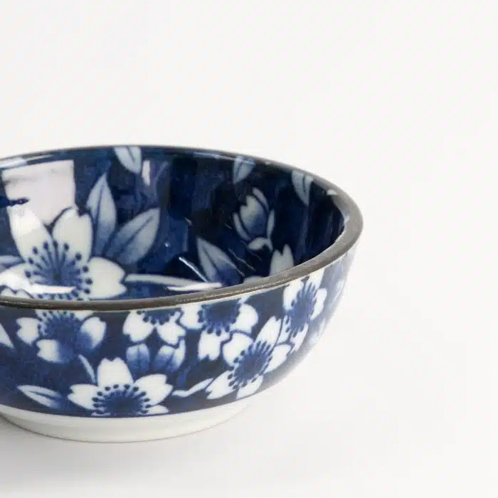 Tokyo Design Studio - Blue - Sakura Dish - 9x3.5cm - Image 2