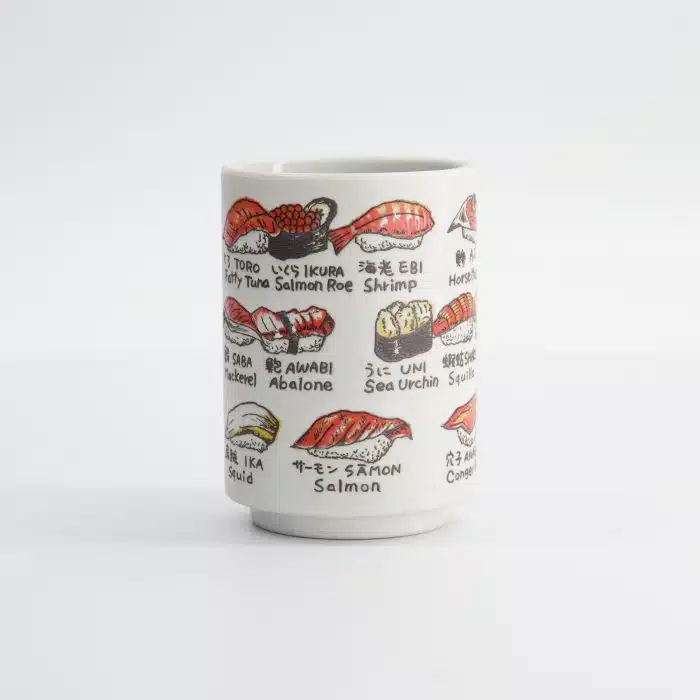 Tokyo Design Studio - Emboss Sushi Cup - 7.2x10.2cm - 260ml - Image 2