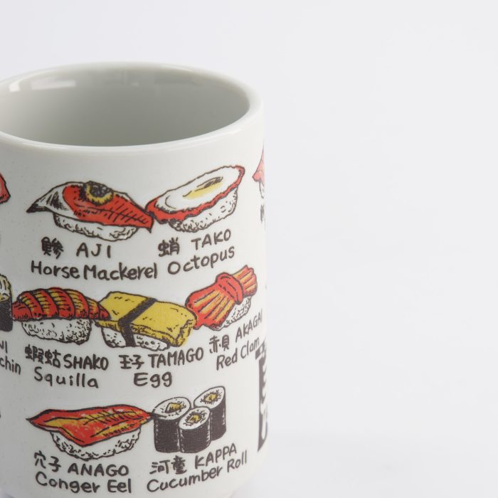 Tokyo Design Studio - Emboss Sushi Cup - 7.2x10.2cm - 260ml - Image 4
