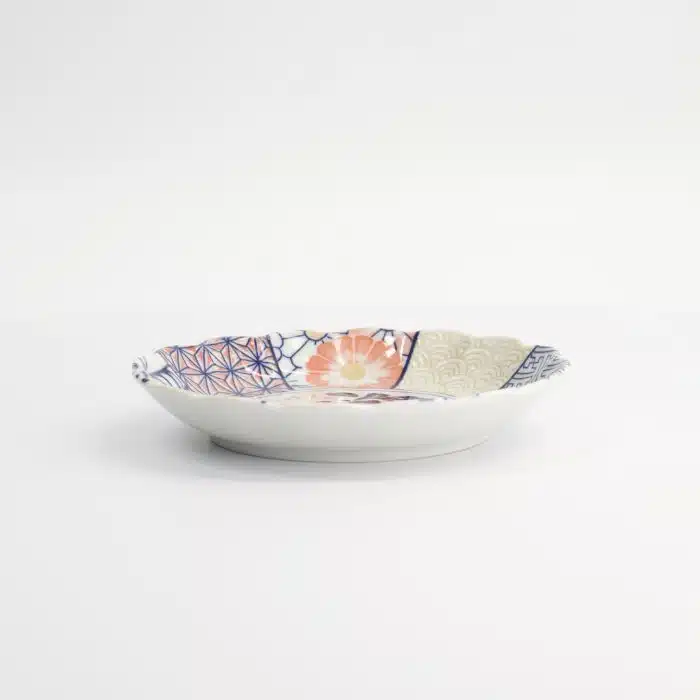 Tokyo Design Studio - Mino Shozui - Round Plate Navy - 15.9x2.8cm - Image 3