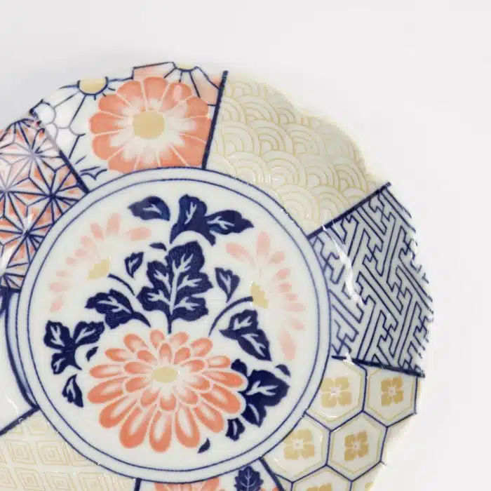 Tokyo Design Studio - Mino Shozui - Round Plate Navy - 15.9x2.8cm - Image 4