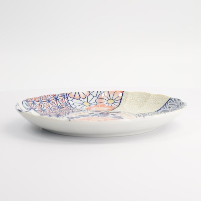 Tokyo Design Studio - Mino Shozui Round Plate - Navy - 21.1x3cm - Image 3