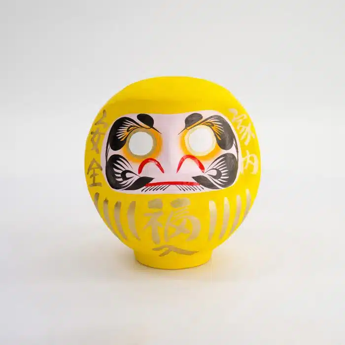 Daruma - Yellow - 9cm - Image 2