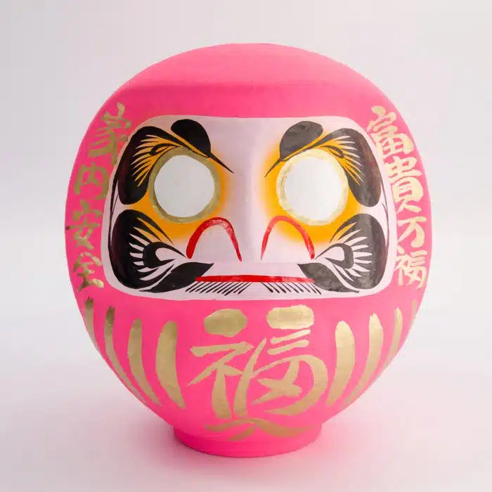 Roze Daruma Pop - 40 cm