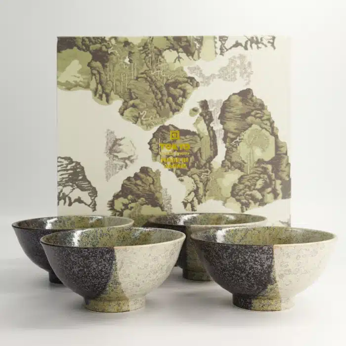 Tokyo Design Studio - Oboro Yamakage Bowl Gift Set - 4pcs - 16x7.5cm, 600ml - Image 4