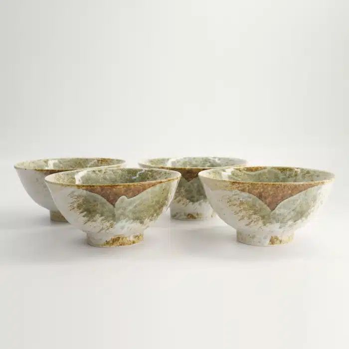 Tokyo Design Studio - Yukishino Bowl Gift Set - 4pcs - 16x7.5cm - 600ml - Image 8