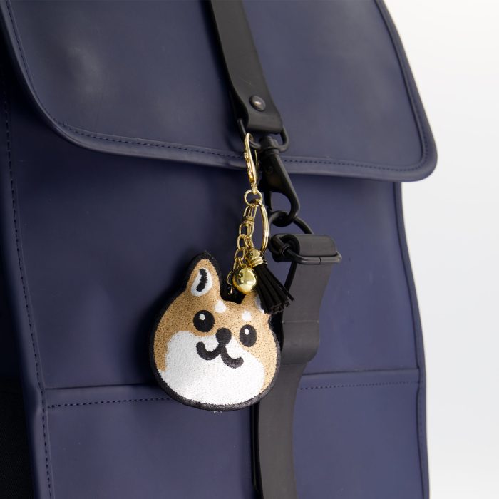Tokyo Design Studio - Patch Keychain Shiba-Inu Face - Image 6
