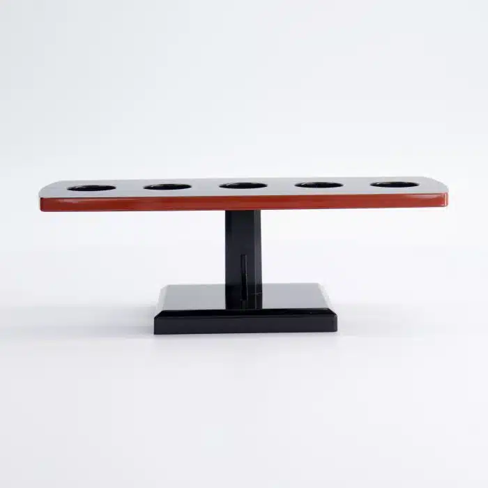 Lacquerware Sushi Roll Stand - Black/Red - Image 5