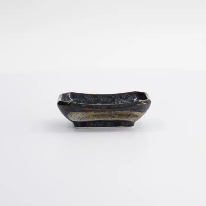 Tokyo Design Studio - Arahake Sauce Dish Rectangular - 8.8x6.5x2.8cm - Image 3
