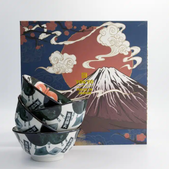 Tokyo Design Studio - Asakusa 4pcs Gift Set - 14.8x7cm - 550ml - Sumo - Image 4