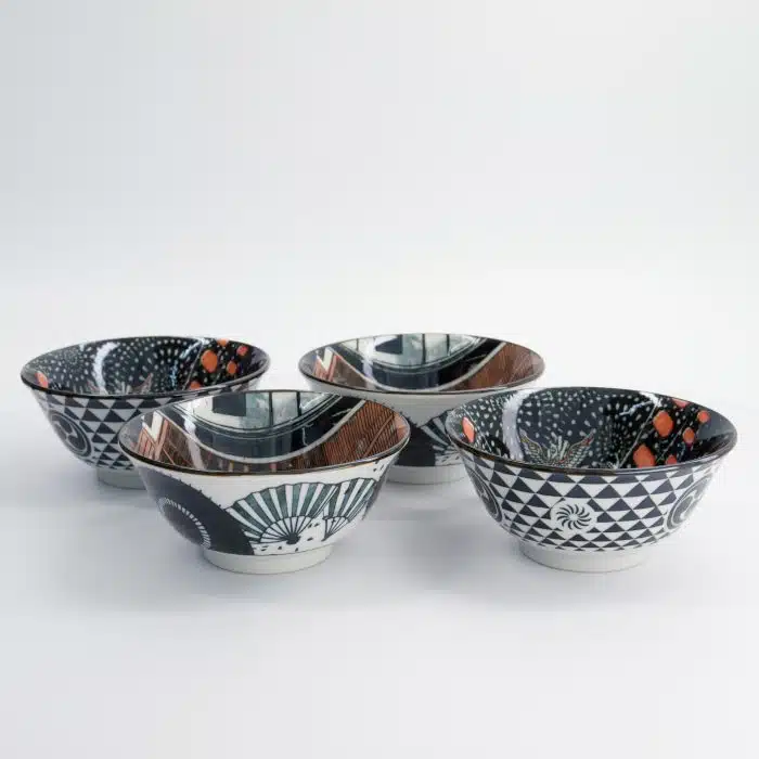 Tokyo Design Studio - Asakusa 4-piece Gift Set - 14.8x7cm - 550ml - Geisha Matsuri - Image 3