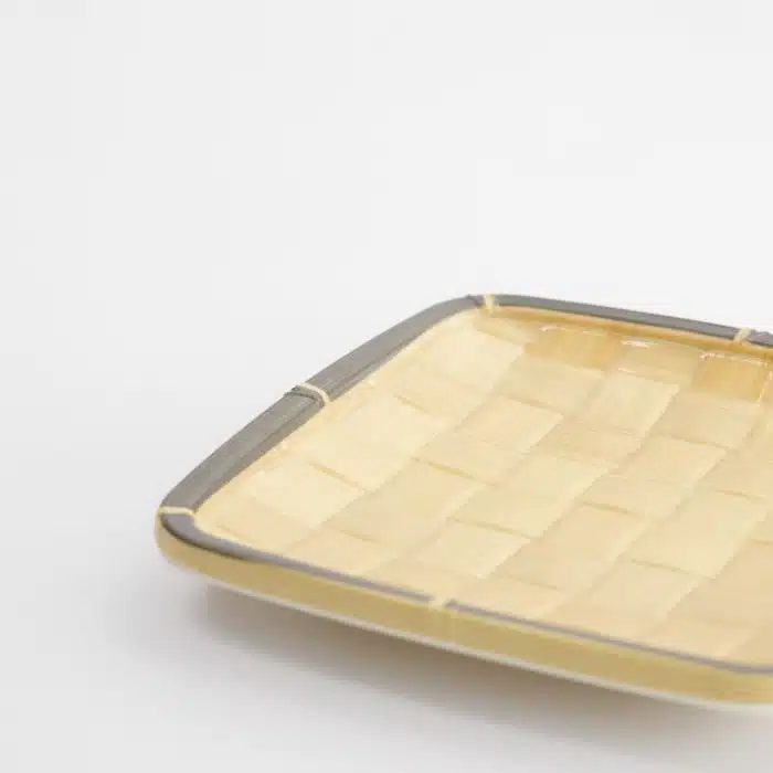 Tokyo Design Studio - Bamboo Square Plate - 15.2x15.2x2cm - Image 4