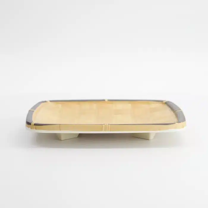Tokyo Design Studio - Bamboo Square Plate - 19x19x2.6cm - Image 3