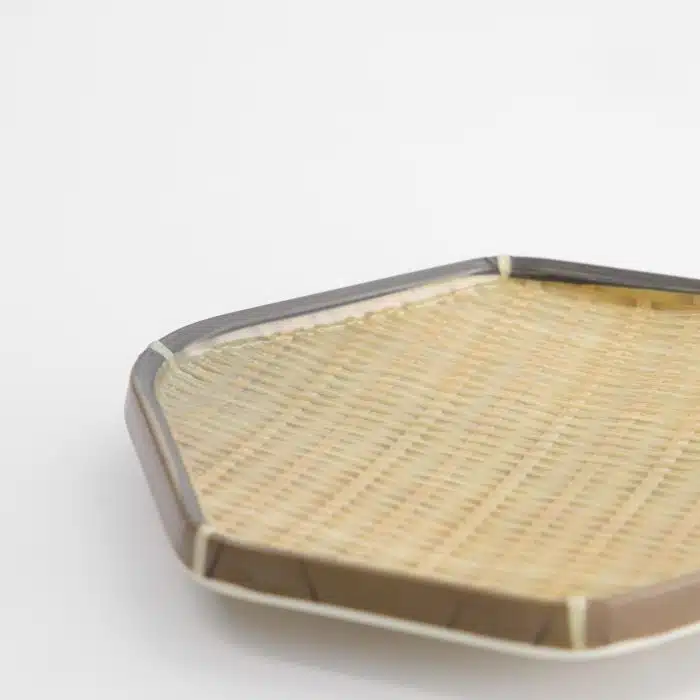 Tokyo Design Studio - Bamboo Hexagon Plate - 20x18.9x2.5cm - Image 4