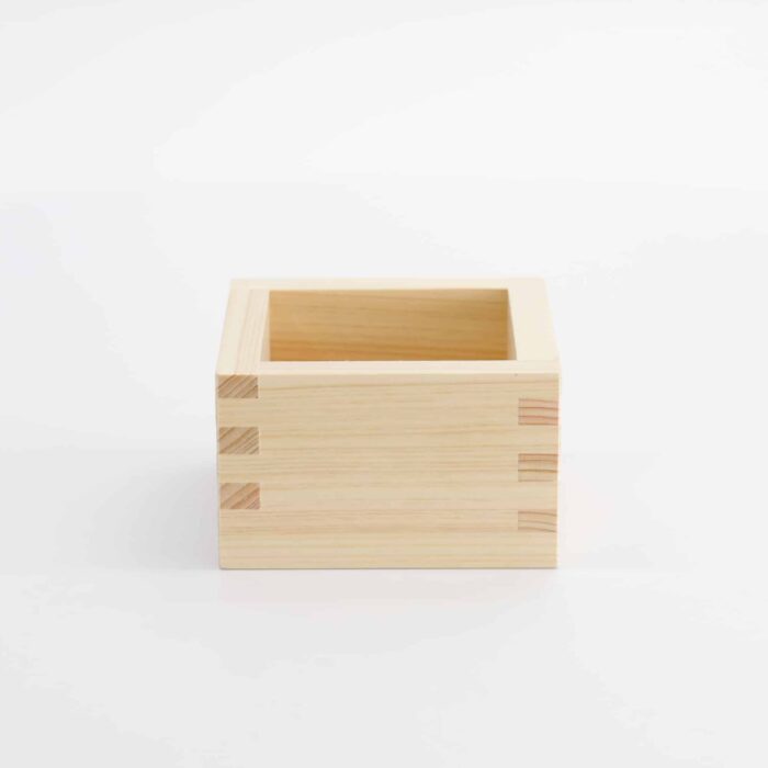 Wooden Sake Cup Masu Fuji – 8.2 x 8.2 x 5 cm - Image 2