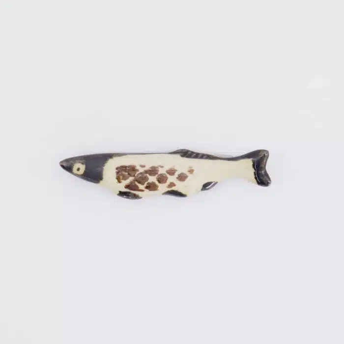 Kawaii Chopsticks Rest – Brown Fish - Image 4