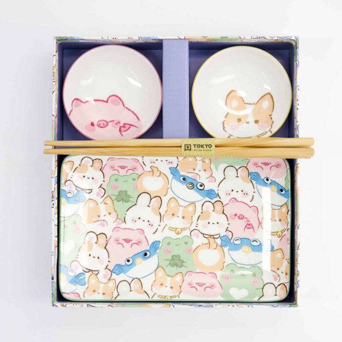 Kawaii - Animals - Sushi Giftset – 6 pcs - Image 5